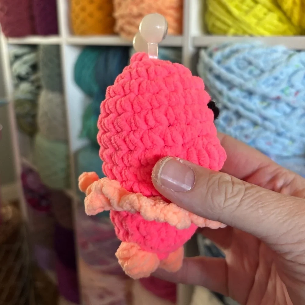 handmade Crochet pocket monster toy